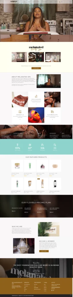 Melanated Digital Agency – Empowering Brands with Bold Identity & Strategy
